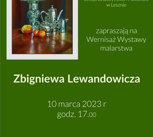 Wernisaż wystawy Zbigniewa Lewandowicza