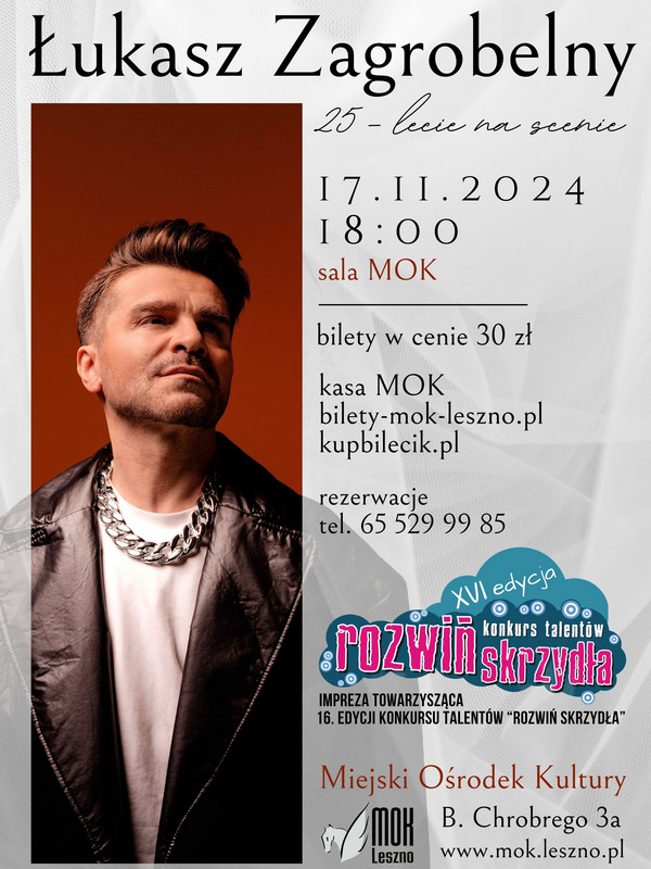 Łukasz Zagrobelny ||  25-lecie na scenie || KONCERT