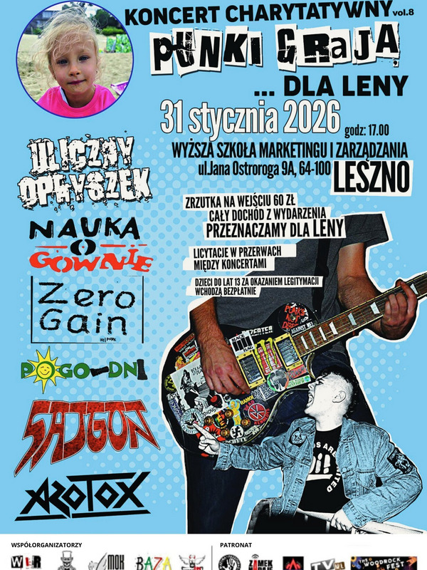 Punki Grają dla Leny || KONCERT Charytatywny