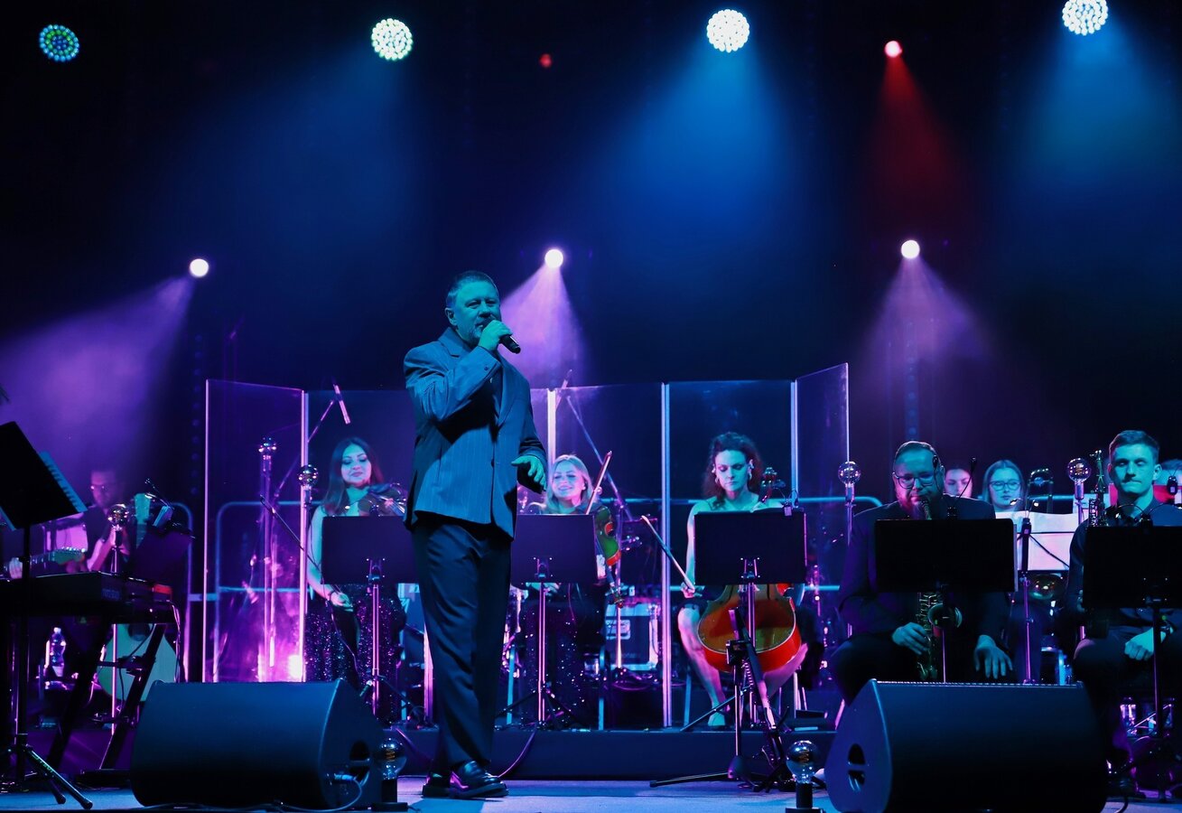 Tłumy mieszkańców na Koncercie Noworocznym.