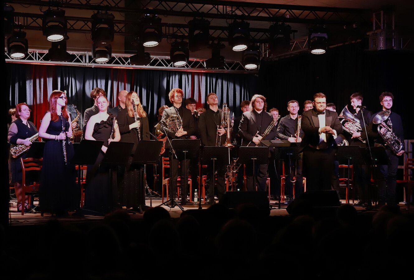 Karnawałowy koncert Big Bandu PSM w Lesznie